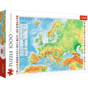 Pussel Physical map of Europe 1000 bitar